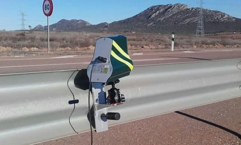 Radar negro de la DGT