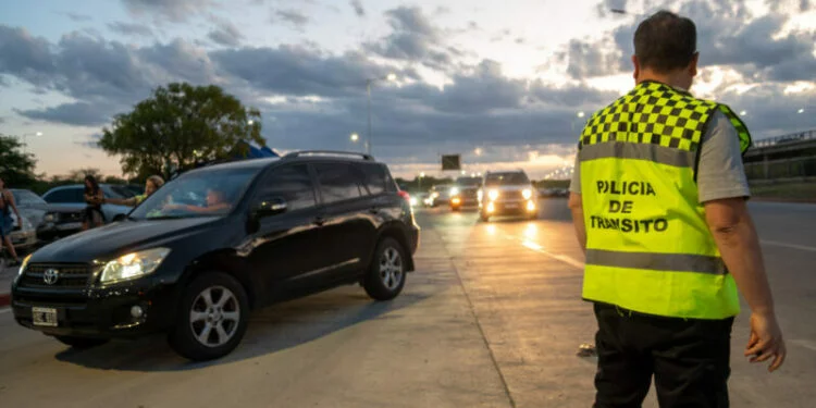 Imagen del estadio Kempes con medidas de seguridad