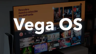 Imagen de un dispositvo Amazon Fire TV con Vega OS