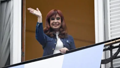 Foto de Cristina Kirchner en el Sanatorio Otamendi