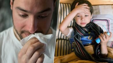 Imagen de la evolución de la gripe en España