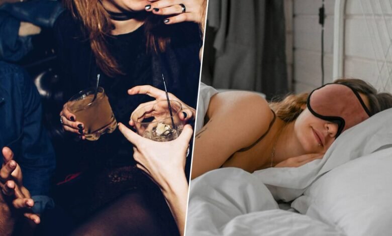 Persona durmiendo tranquilamente en una cama