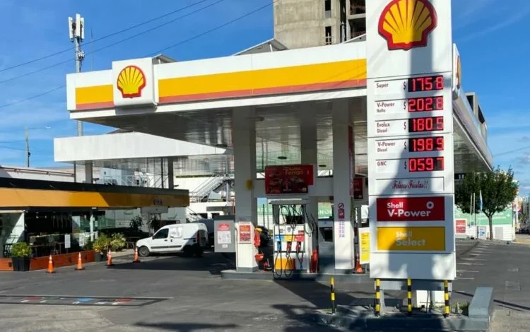 Estación de servicio en Córdoba con precios de combustibles