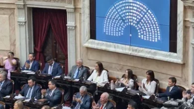 Diputados en sesión en la Cámara de Diputados