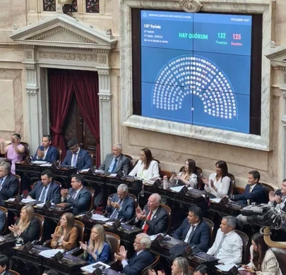 Diputados en sesión en la Cámara de Diputados