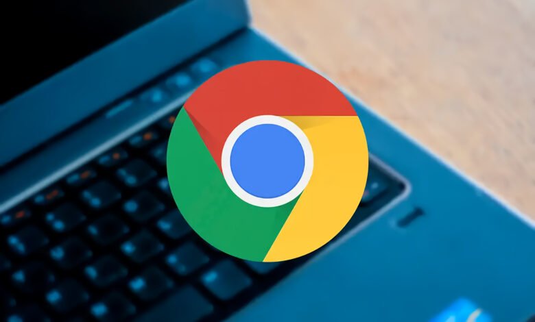 Imagen de una pantalla de actualización de Google Chrome