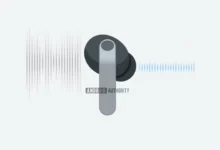 Imagen de los Samsung Galaxy Buds 4 Pro con gestos de cabeza