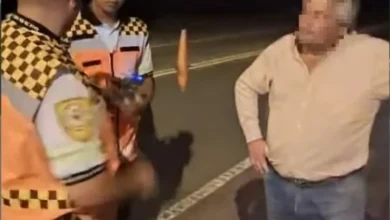 Policía Caminera detiene a conductor sin licencia en Ruta E-34