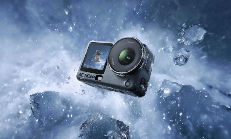 Imagen de la cámara DJI Osmo Action 6 en acción