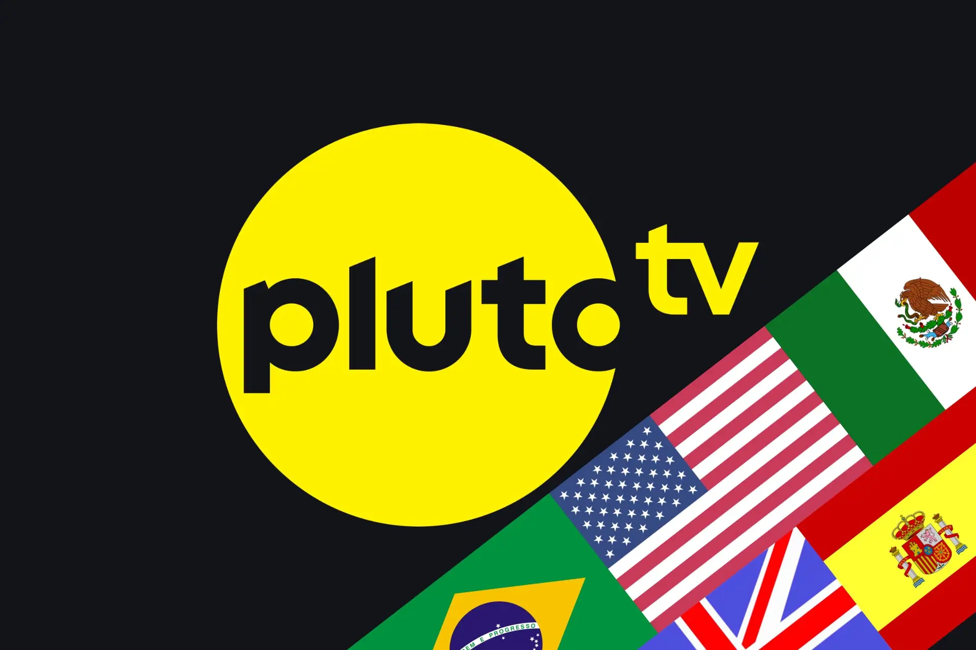 Pantalla de Pluto TV mostrando variedad de canales