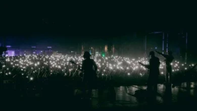 Imagen de un concierto en Córdoba, representando la industria del espectáculo