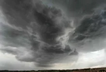 Tormenta eléctrica en el cielo de Córdoba