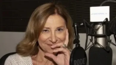 Foto de Alicia Cuniberti, locutora de Radio Nacional