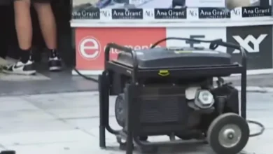 Imagen de la Avenida Avellaneda sin luz