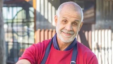 Christian Petersen en una imagen previa a su internación