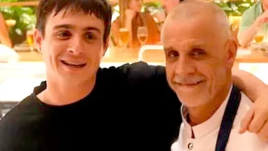 Christian Petersen y su hijo Hans