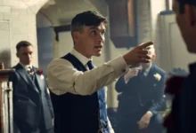 Imagen promocional de Cillian Murphy como Tommy Shelby en Peaky Blinders