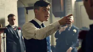 Imagen promocional de Cillian Murphy como Tommy Shelby en Peaky Blinders