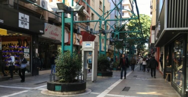 Comercios de Córdoba decorados para la Navidad