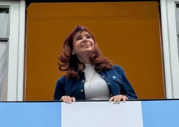 Cristina Kirchner en el Sanatorio Otamendi