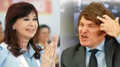 Javier Milei y Cristina Kirchner