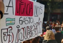 El Senado argentino durante la sesión de aprobación del Presupuesto 2026