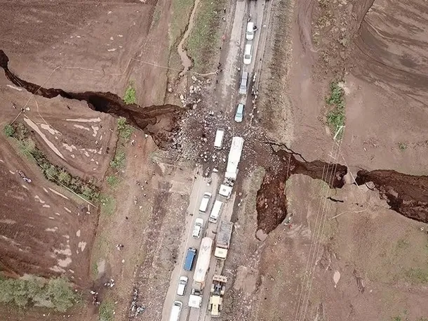 Grieta en África que se extiende desde Etiopía hasta Zimbabwe