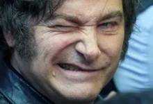 Javier Milei celebrando la aprobación del Presupuesto 2026