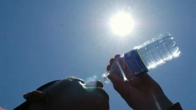 Imagen de un termómetro con alta temperatura