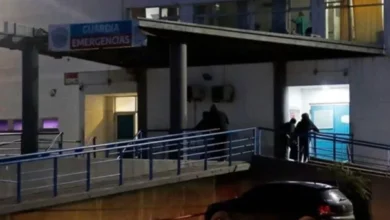 Imagen de la policía en Mar del Plata