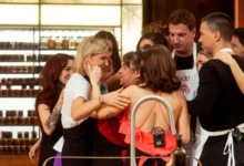 Imagen de los participantes de MasterChef Celebrity en la cocina