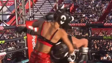 Flor Vigna y Mica Viciconte en el ring de Párense de Manos 3