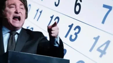 Imagen de un calendario con un feriado marcado