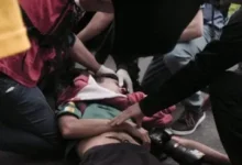 Fotografía de Pablo Grillo, el fotoperiodista agredido por Gendarmería