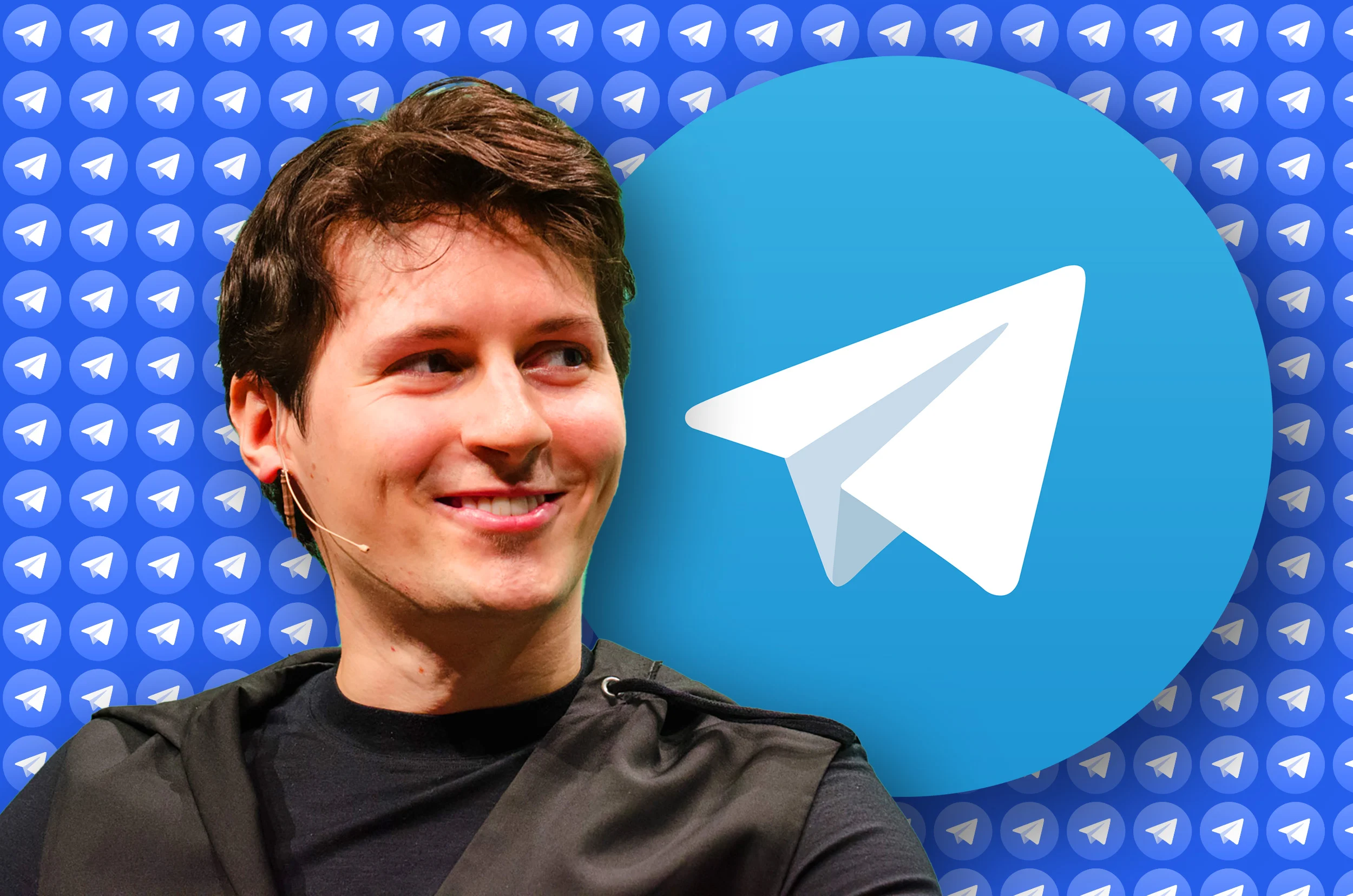 Pavel Durov, CEO de Telegram, con su familia