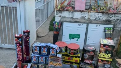 Imagen de operativo contra pirotecnia ilegal en Córdoba