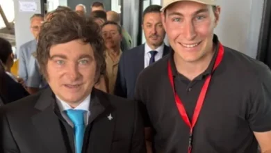 Nicolás Promanzio, panelista de Carajo, junto a Daniel Parisini, alias Gordo Dan.