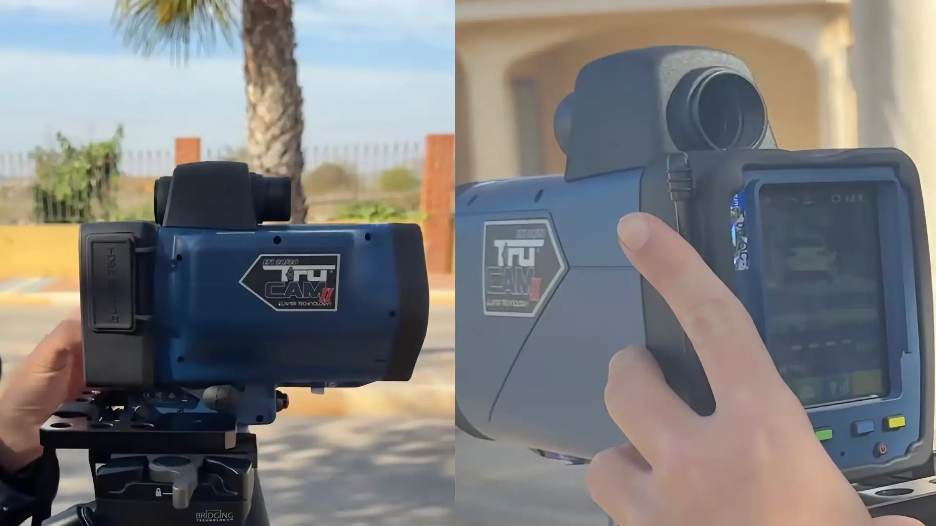 Radar de la DGT que puede medir la velocidad de los vehículos desde 1 km de distancia