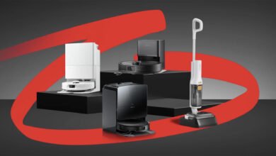 Robot aspirador Roborock Saros 10R en acción