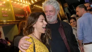Romina Gaetani y Luis Cavanagh en una foto juntos
