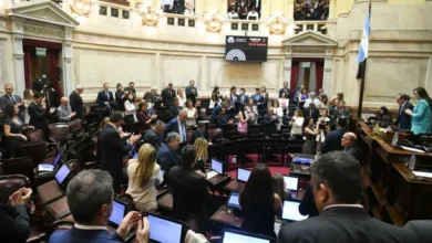 Sesión del Senado argentino