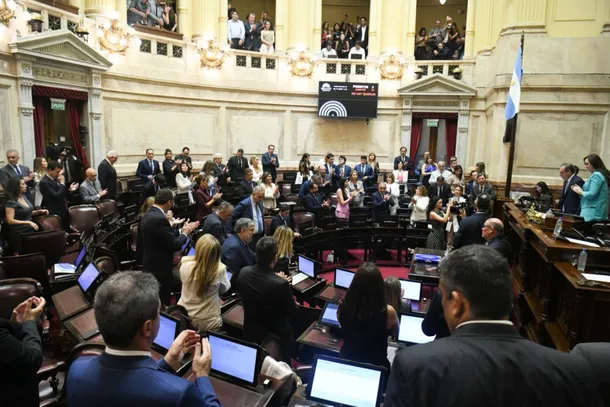 Sesión del Senado argentino