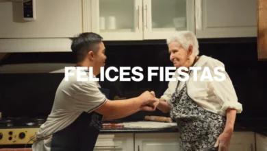 Imagen del spot navideño 2025 de Fundación Empate, mostrando a personas de diferentes edades y condiciones compartiendo momentos especiales.