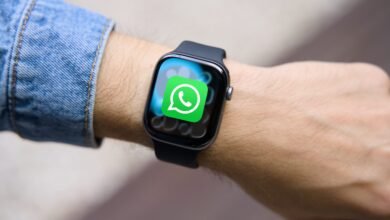 Imagen de la aplicación de WhatsApp en el Apple Watch