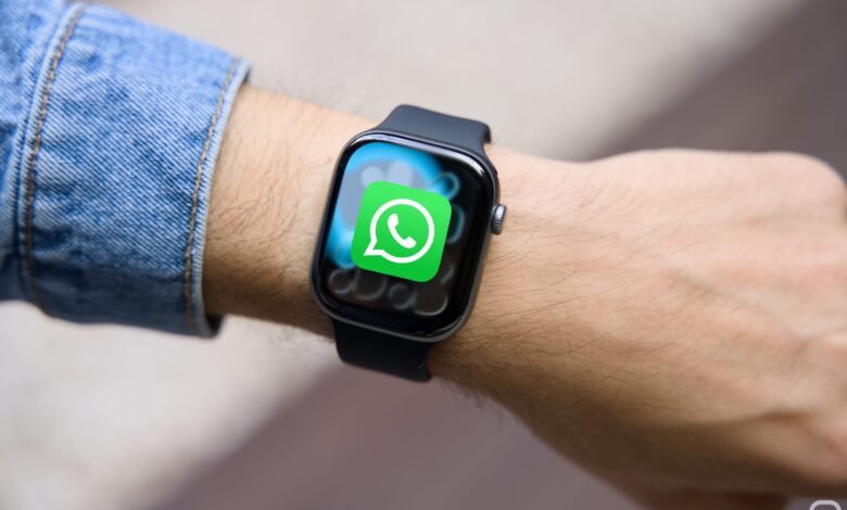 Imagen de la aplicación de WhatsApp en el Apple Watch
