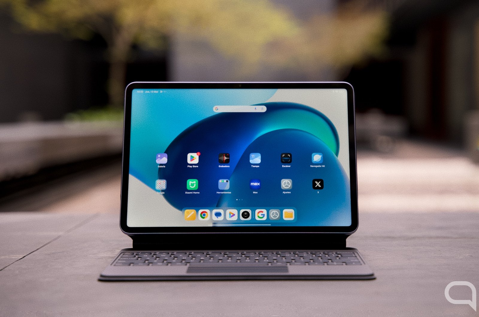 Imagen de un portátil con Android