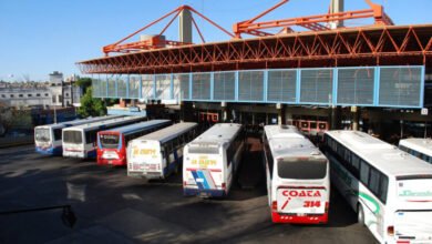 Autobús en una ruta interurbana de Córdoba