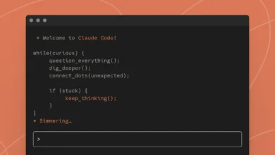 Imagen de Claude Code en acción