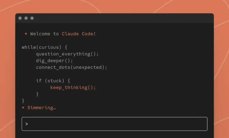 Imagen de Claude Code en acción