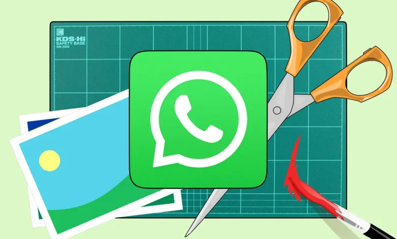 Imagen de la pantalla de WhatsApp mostrando las nuevas funciones
